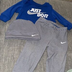 Nike Royal Blue Long Sleeve Tee